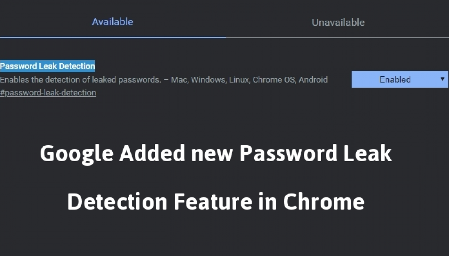 what does the google chrome hack look like
